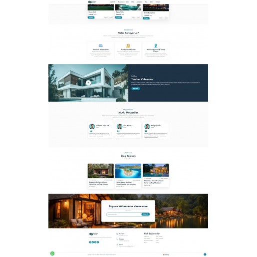 Otel Villa Bungalov Kiralama Scripti