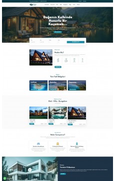 Otel Villa Bungalov Kiralama Scripti