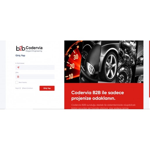 B2B Oto Parça Aksesuar Toptan Satış Scripti