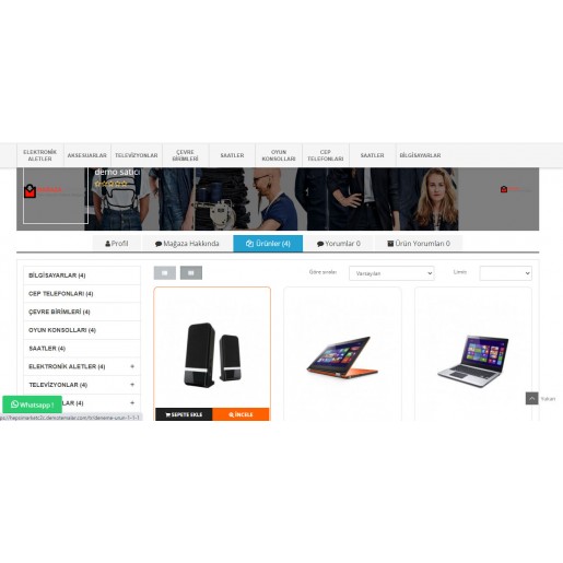Opencart 3x HepsiMarket Tema C2C Full Paket