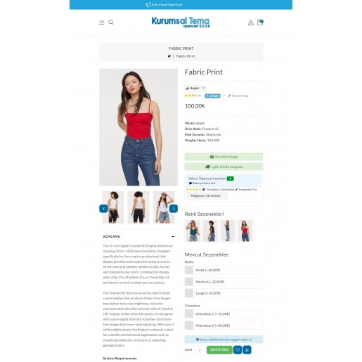 Kurumsal Tema c2c Full Paket Premium