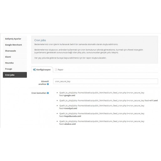 Google Merchant N11 Trendyol Hepsiburada Akakçe XML