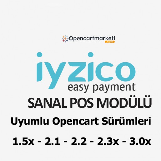 İyzico Sanal Pos Modülü (ücretsiz)