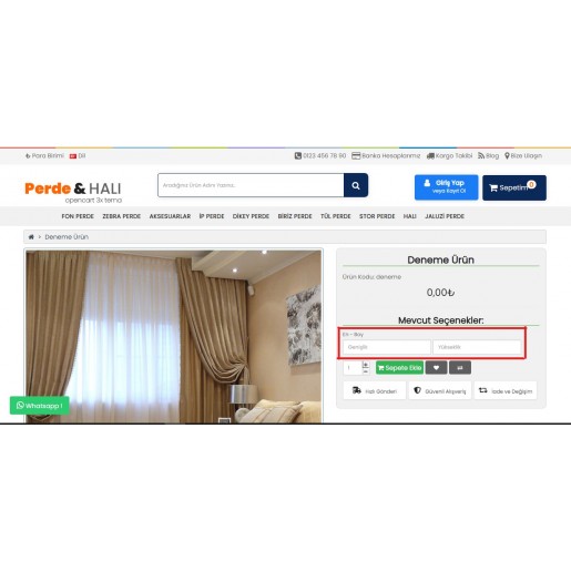 Opencart M2 Hesaplama Modülü