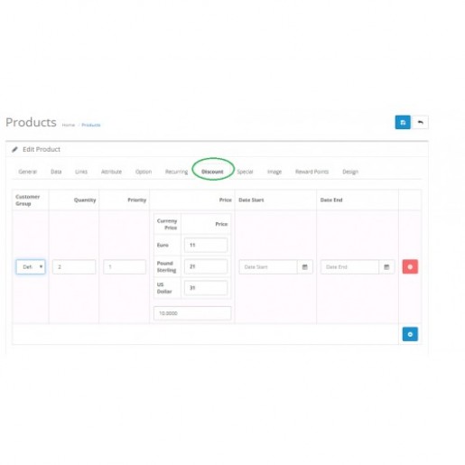 Opencart Döviz Fiyatı Girme Modülü