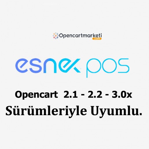 Opencart Esnekpos Modülü