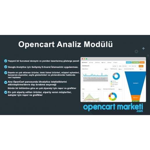 Opencart Google Analytics Modülü