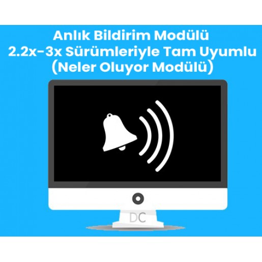 Site de Neler Oluyor Modülü (Gerçek Zamanlı Bildirimler)