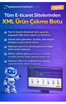 Tüm E-Ticaret Sitelerinden XML Ürün Çekme Botu