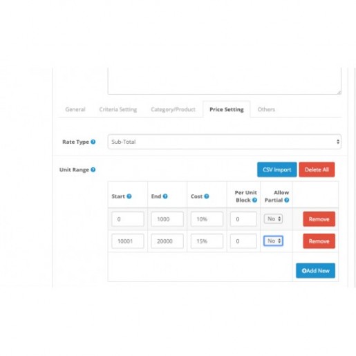 Opencart Ücret/İndirim Modülü Pro