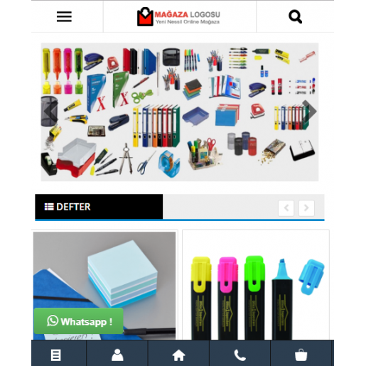 Opencart 3x Kırtasiye Oyuncak Teması