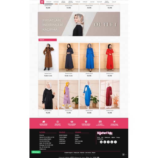 Opencart 3.x Tesettur v2 Tema