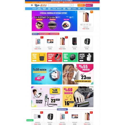 Opencart 3.x e-Avm Tema