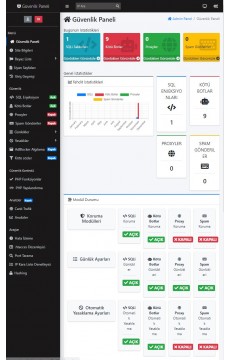 Web Sitesi Güvenliği Anti-Spam ve Güvenlik Duvarı