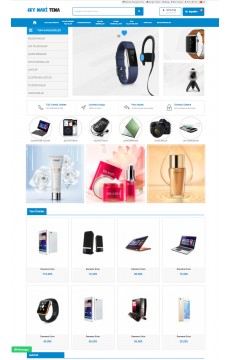 Opencart 3x Sky Mavi Tema