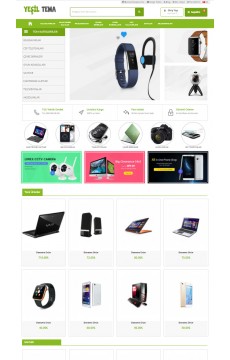 Opencart 3.x Yeşil Tema