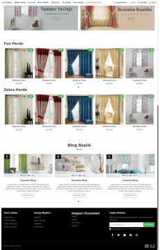 Perde Halı Tablo Tema Full Paket