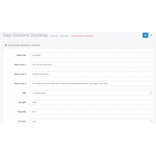 Opencart 3.x Web Ajans v2 Tema Full Paket