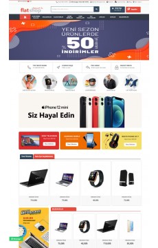 Opencart 3x FlatShop Tema