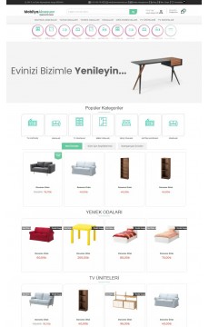 Opencart 3x Mobilya Aksesuar Tema