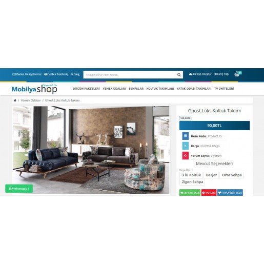 Opencart 3.x Mobilya v2 Full Paket
