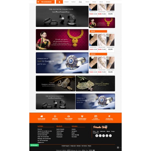 Opencart 3.x Private Shop Tema