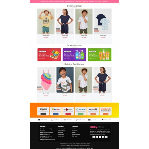Opencart 3.x Baby Store Tema