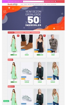 Opencart 3.x Butik Shop Teması