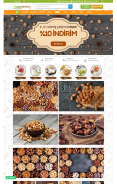 Opencart 3.x Kuruyemiş Teması